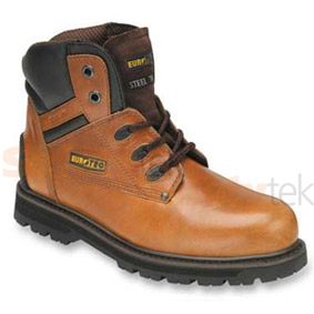 601 Eurotec Brown padded Safety Boot