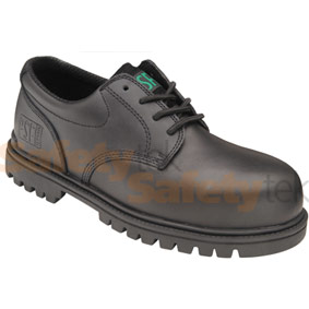 Black contractor shoe with non metal toecap unisex 808NMT