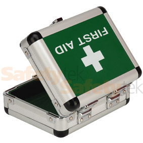 HSE 1 Person Aluminium Travel First Aid Kit