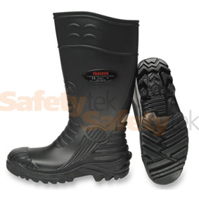Trucker black safety wellington steel midsole B0120