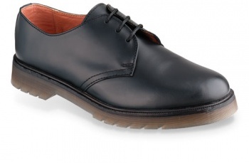 Black Lace NON-SAFETY Shoe With PVC Sole - SS101