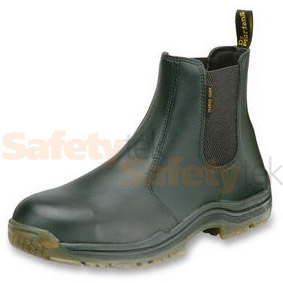 Black Dr Martens dealer boot with steel midsole 114SM