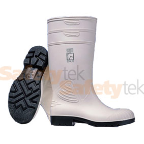 Dunlop Acifort white safety wellington A671-311