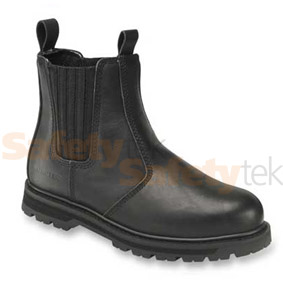 608SM Black Eurotec Dealer Boot with steel midsole