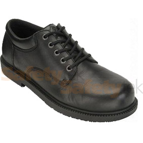 Black Oxford Safety Shoe with Anti-Slip outside 5350E