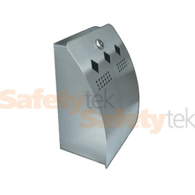 Wall Mounted Curved Cigarette Bin