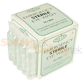 Emergency Sterile Eye Wash Pods 20ml