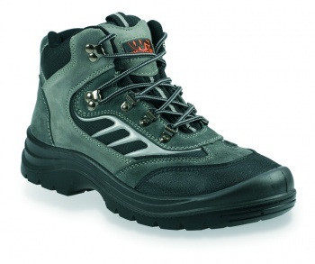 Suede Safety Sport Trainer With Mid Sole - SS605SM
